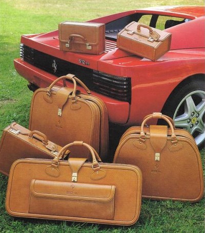 Schedoni luggage set for the 512 TR