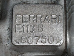 Engine number
